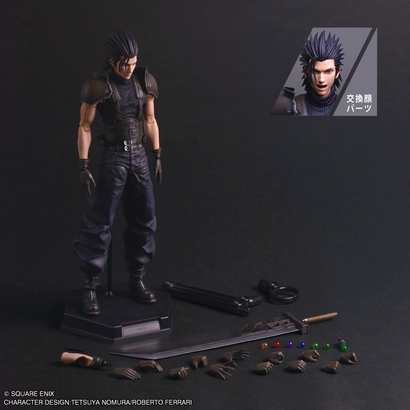 PLAY ARTS SHIN Zack Fair Soldier Class 1st by Square Enix - Shop at ToyCoin