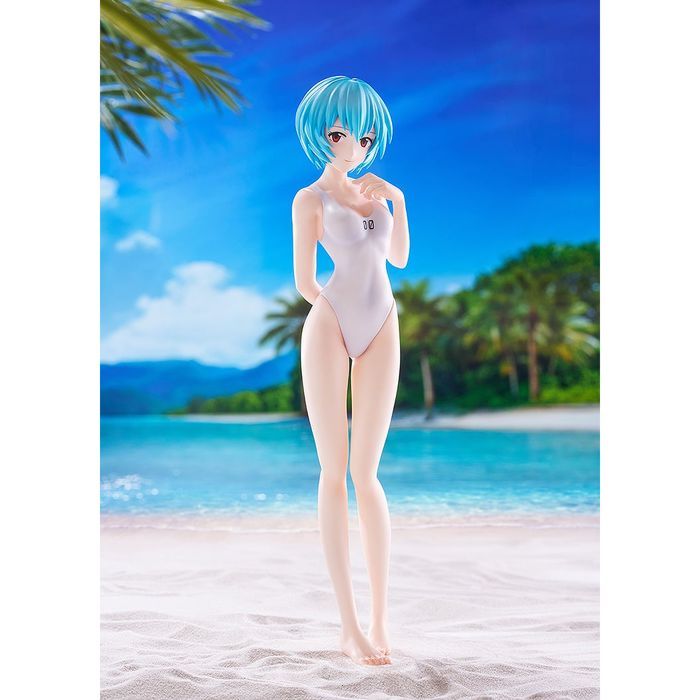 POP UP PARADE BEACH QUEENS Ayanami Rei One-Piece Style L Size by  WAVE 4943209555031 ToyCoin