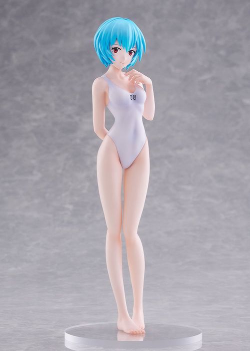 POP UP PARADE BEACH QUEENS Ayanami Rei One-Piece Style L Size by  WAVE 4943209555031 ToyCoin