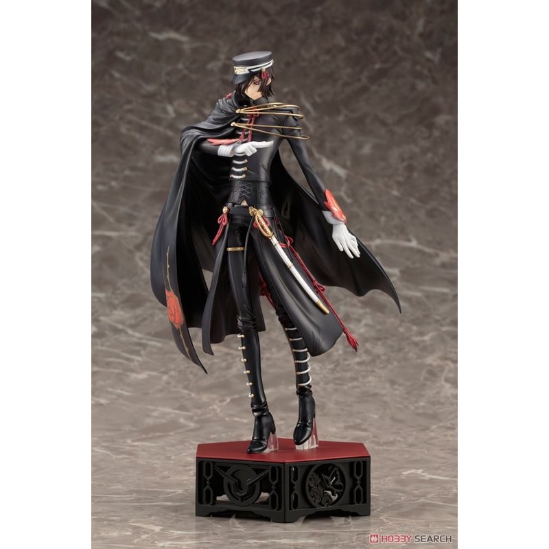 [PRE-OWNED] ARTFX J Lelouch CODE BLACK 1st Live Encore! Ver. by  Kotobukiya 4934054784523 ToyCoin