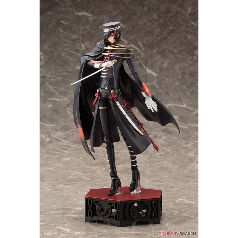 [PRE-OWNED] ARTFX J Lelouch CODE BLACK 1st Live Encore! Ver. by  Kotobukiya 4934054784523 ToyCoin