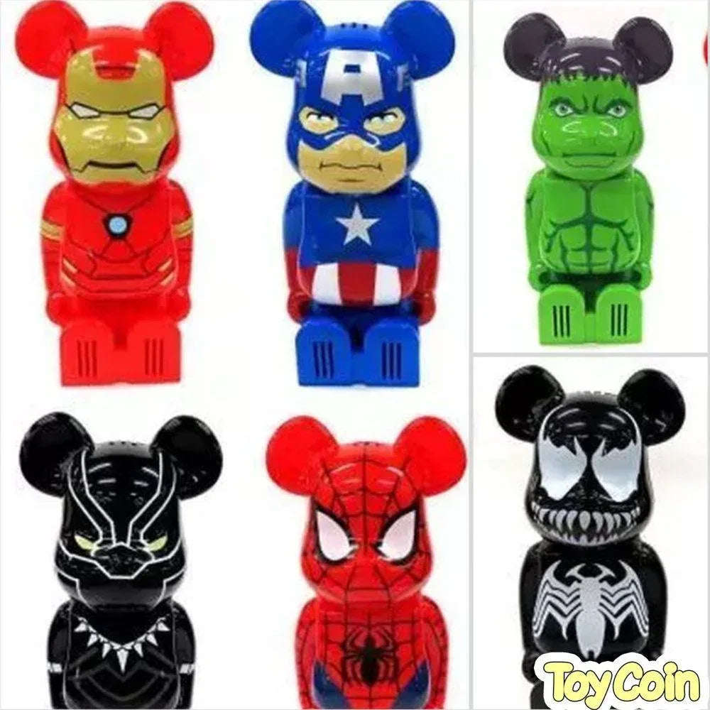 [PRE-OWNED] Cleverin Marvel Bearbrick by Cleverin - Shop at ToyCoin