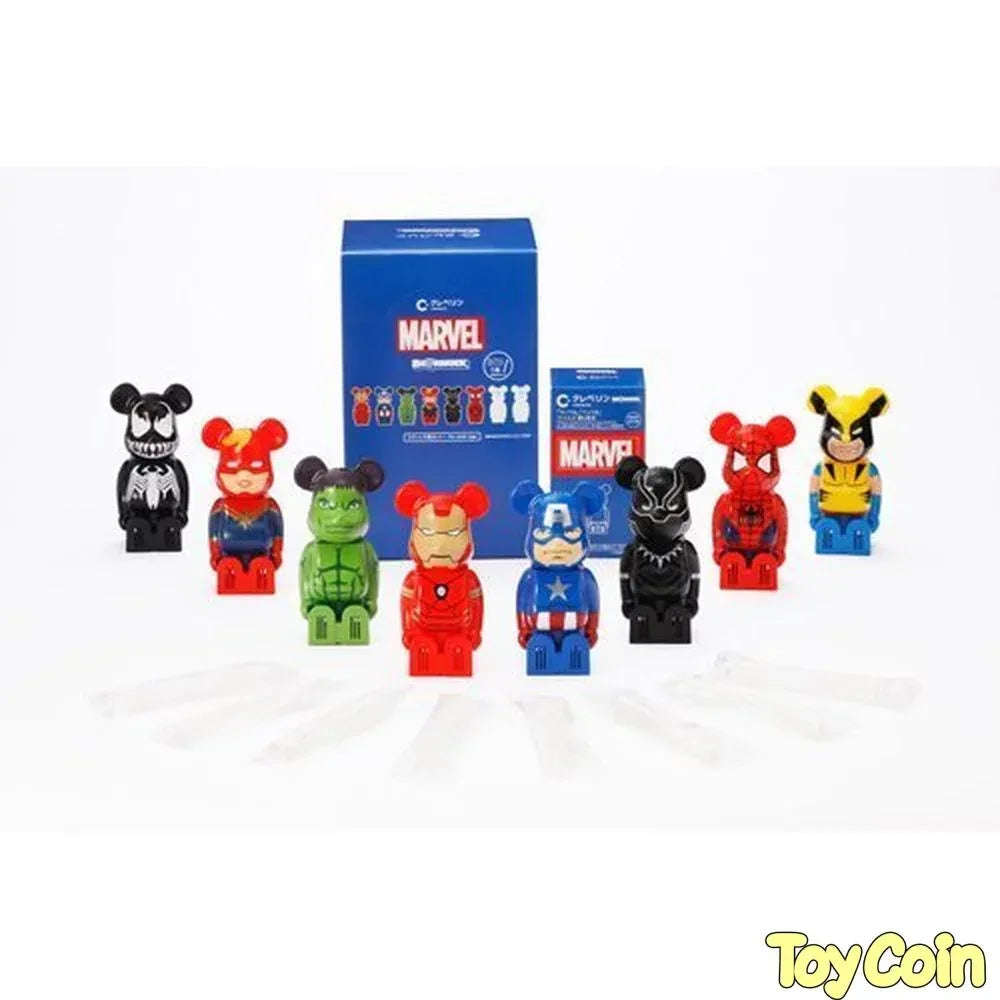 [PRE-OWNED] Cleverin Marvel Bearbrick by Cleverin - Shop at ToyCoin