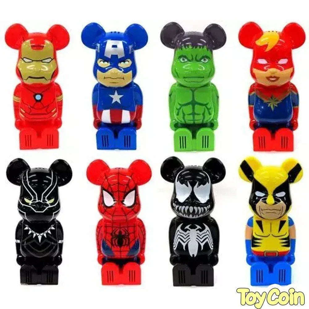 [PRE-OWNED] Cleverin Marvel Bearbrick by Cleverin - Shop at ToyCoin