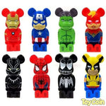 [PRE-OWNED] Cleverin Marvel Bearbrick by Cleverin - Shop at ToyCoin