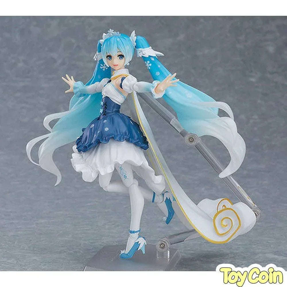 [PRE-OWNED] Figma Hatsune Miku Snow Princess Ver. by Max Factory - Shop at ToyCoin
