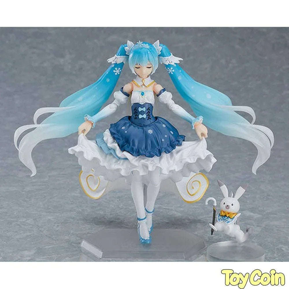 [PRE-OWNED] Figma Hatsune Miku Snow Princess Ver. by Max Factory - Shop at ToyCoin