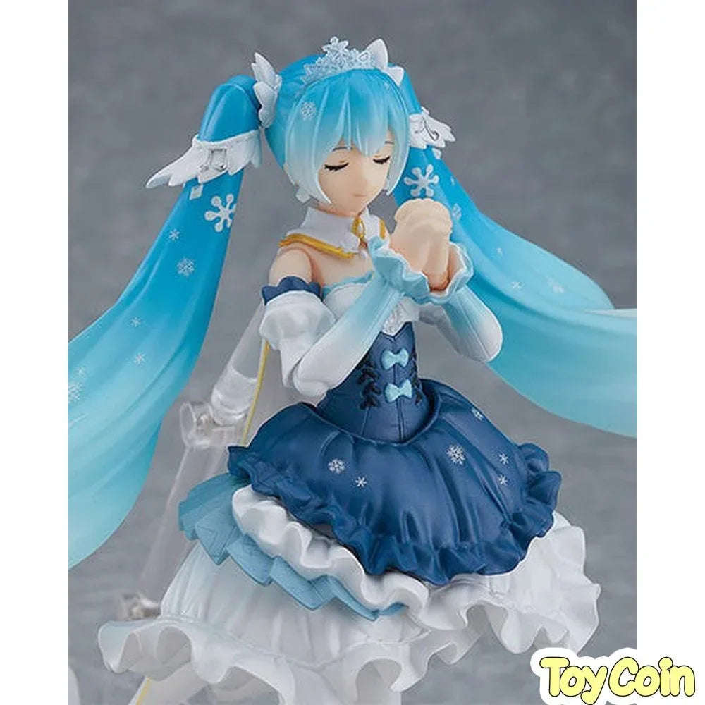 [PRE-OWNED] Figma Hatsune Miku Snow Princess Ver. by Max Factory - Shop at ToyCoin