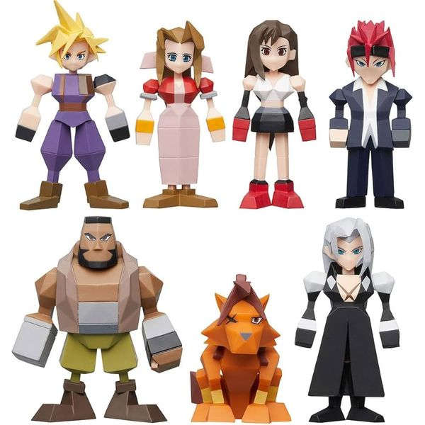 [PRE-OWNED] Final Fantasy VII 7 Polygon Figure Blind Box Vol 1 by Square Enix - Shop at ToyCoin
