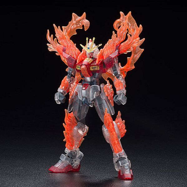 [PRE-OWNED] HGBF Try Burning Gundam Plavsky Particles Clear Ver. by  Bandai  ToyCoin