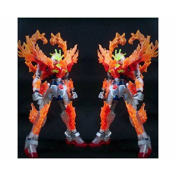 [PRE-OWNED] HGBF Try Burning Gundam Plavsky Particles Clear Ver. by  Bandai  ToyCoin