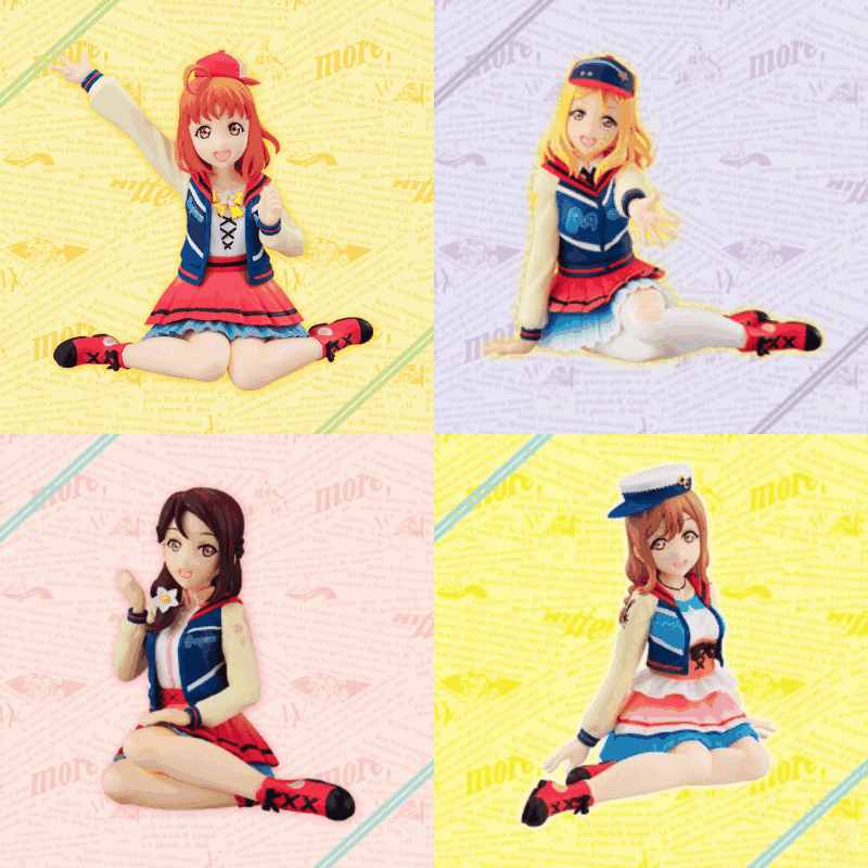 [PRE-OWNED] Mari, Riko, Hanamaru, Chika Hi! Cheese! Set of 4 by FuRyu - Shop at ToyCoin