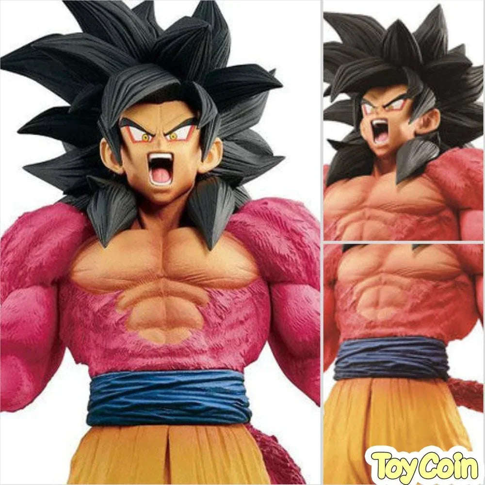 [PRE-OWNED] Master Stars Piece Super Saiyan 4 Son Goku: The Brush Ver. by Banpresto - Shop at ToyCoin