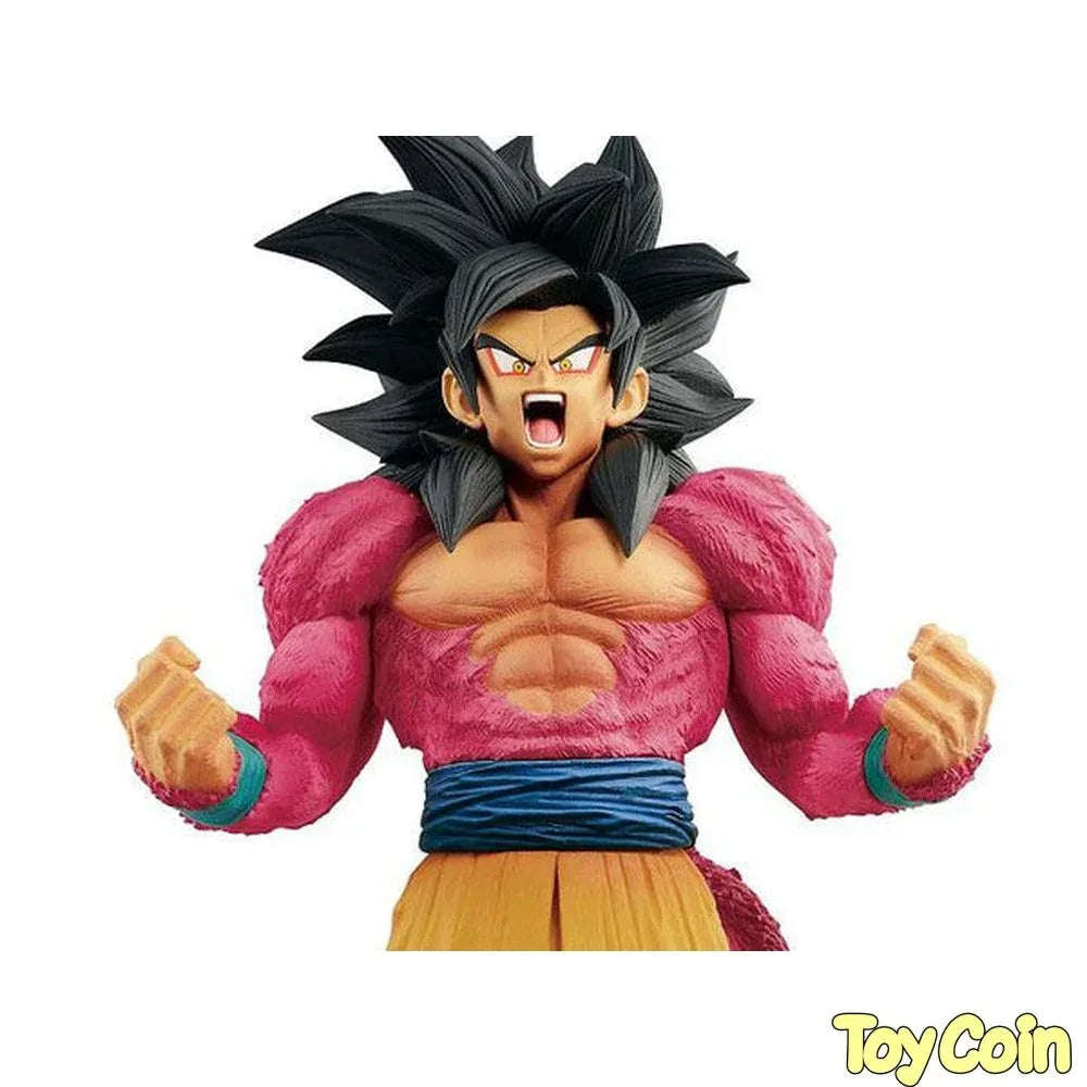 [PRE-OWNED] Master Stars Piece Super Saiyan 4 Son Goku: The Brush Ver. by Banpresto - Shop at ToyCoin