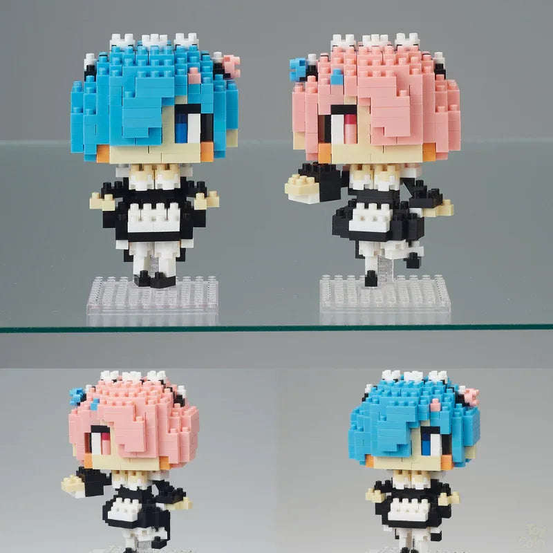 [PRE-OWNED] Nanoblock Rem and Ram by Nanoblock - Shop at ToyCoin