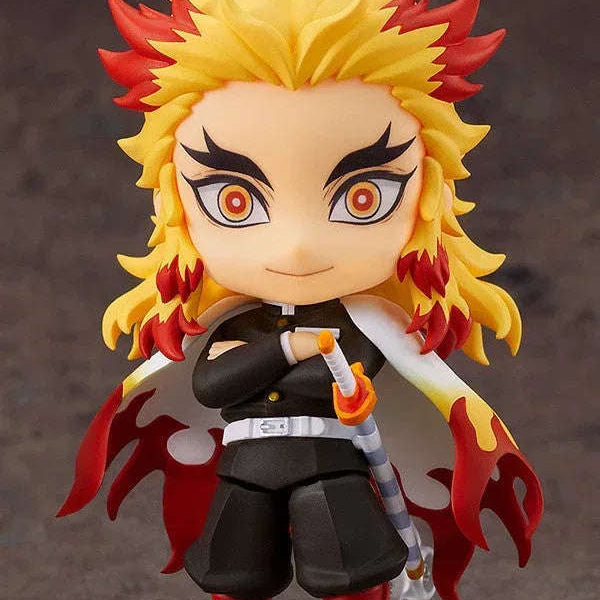 [PRE-OWNED] Nendoroid Kyojuro Rengoku by Good Smile Company - Shop at ToyCoin
