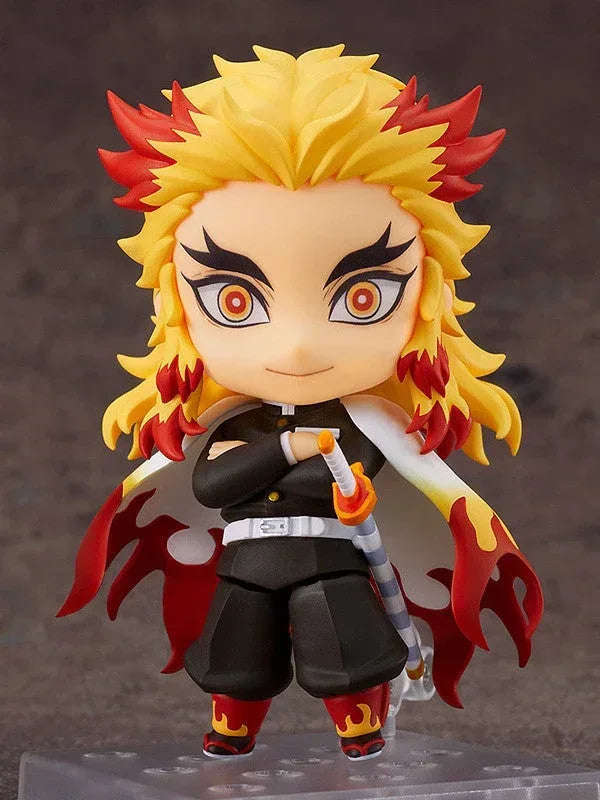 [PRE-OWNED] Nendoroid Kyojuro Rengoku by Good Smile Company - Shop at ToyCoin