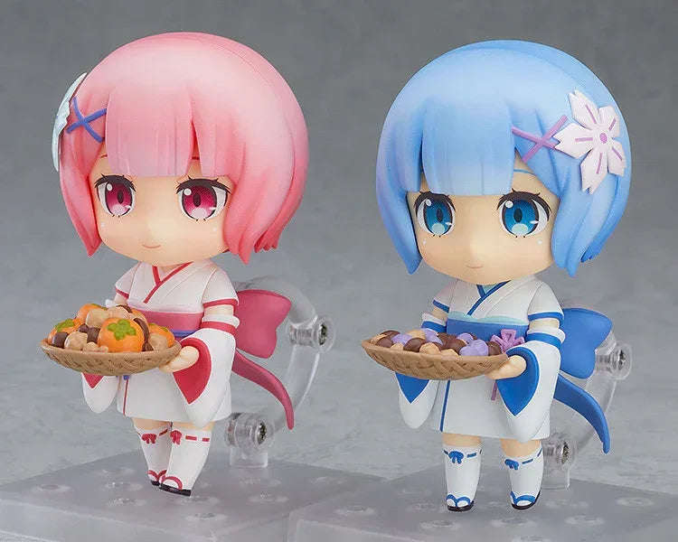 [PRE-OWNED] Nendoroid Ram & Ram Childhood Ver. by Good Smile Company - Shop at ToyCoin