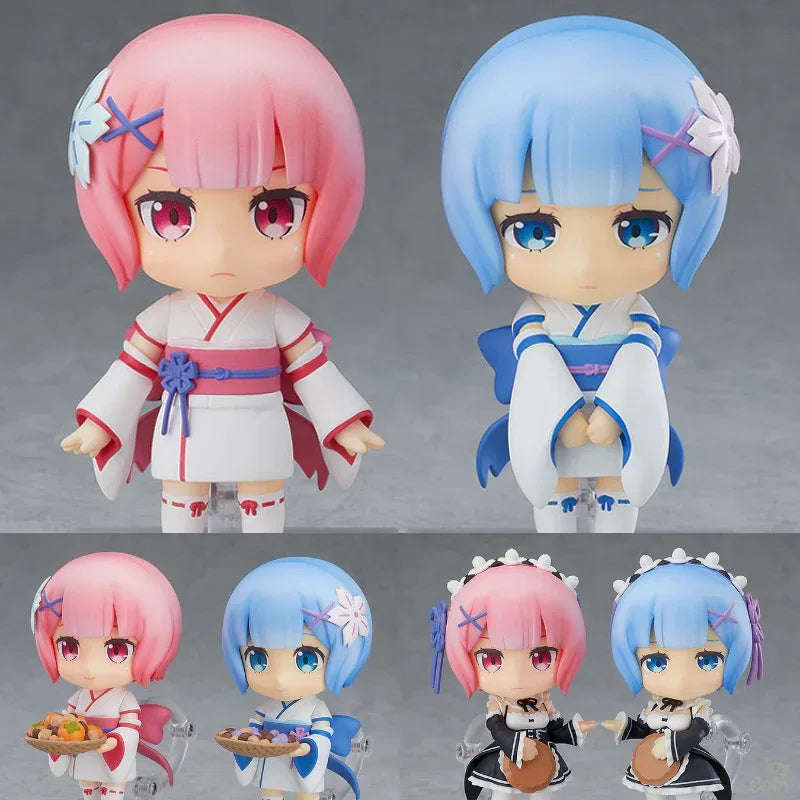 [PRE-OWNED] Nendoroid Ram & Ram Childhood Ver. by Good Smile Company - Shop at ToyCoin