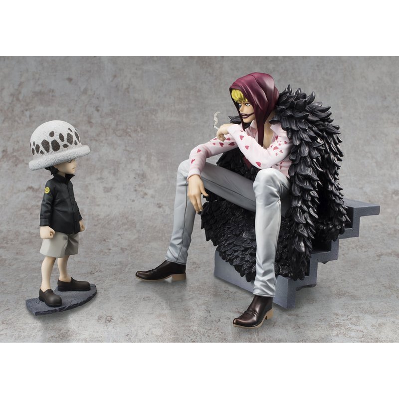 [PRE-OWNED] P.O.P "LIMITED EDITION" Corazon & Law by  Megahouse 4535123715372 ToyCoin