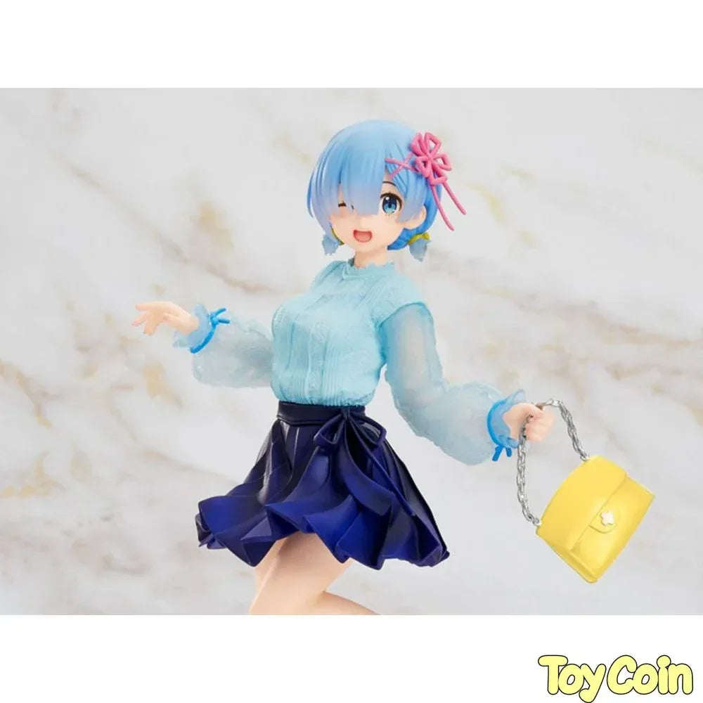 [PRE-OWNED] Rem: Precious Figure Outing Coordination Ver. Renewal by Taito - Shop at ToyCoin