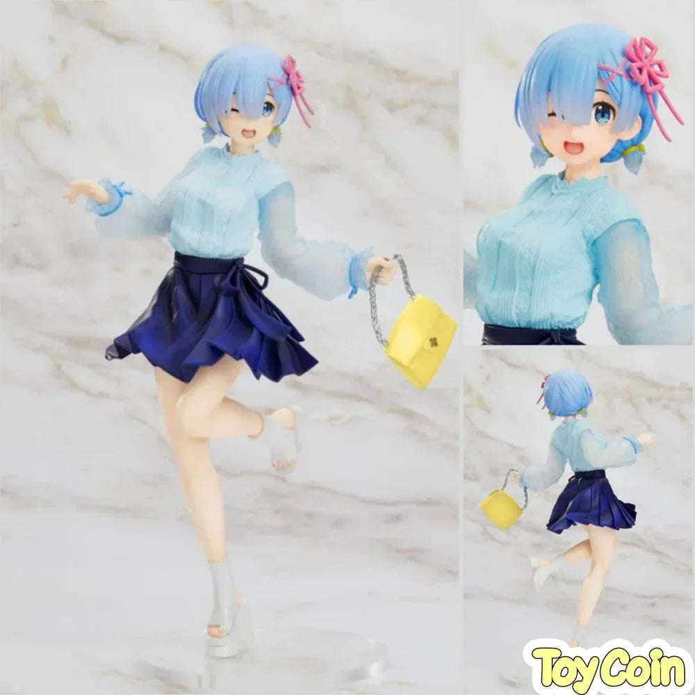 [PRE-OWNED] Rem: Precious Figure Outing Coordination Ver. Renewal by Taito - Shop at ToyCoin
