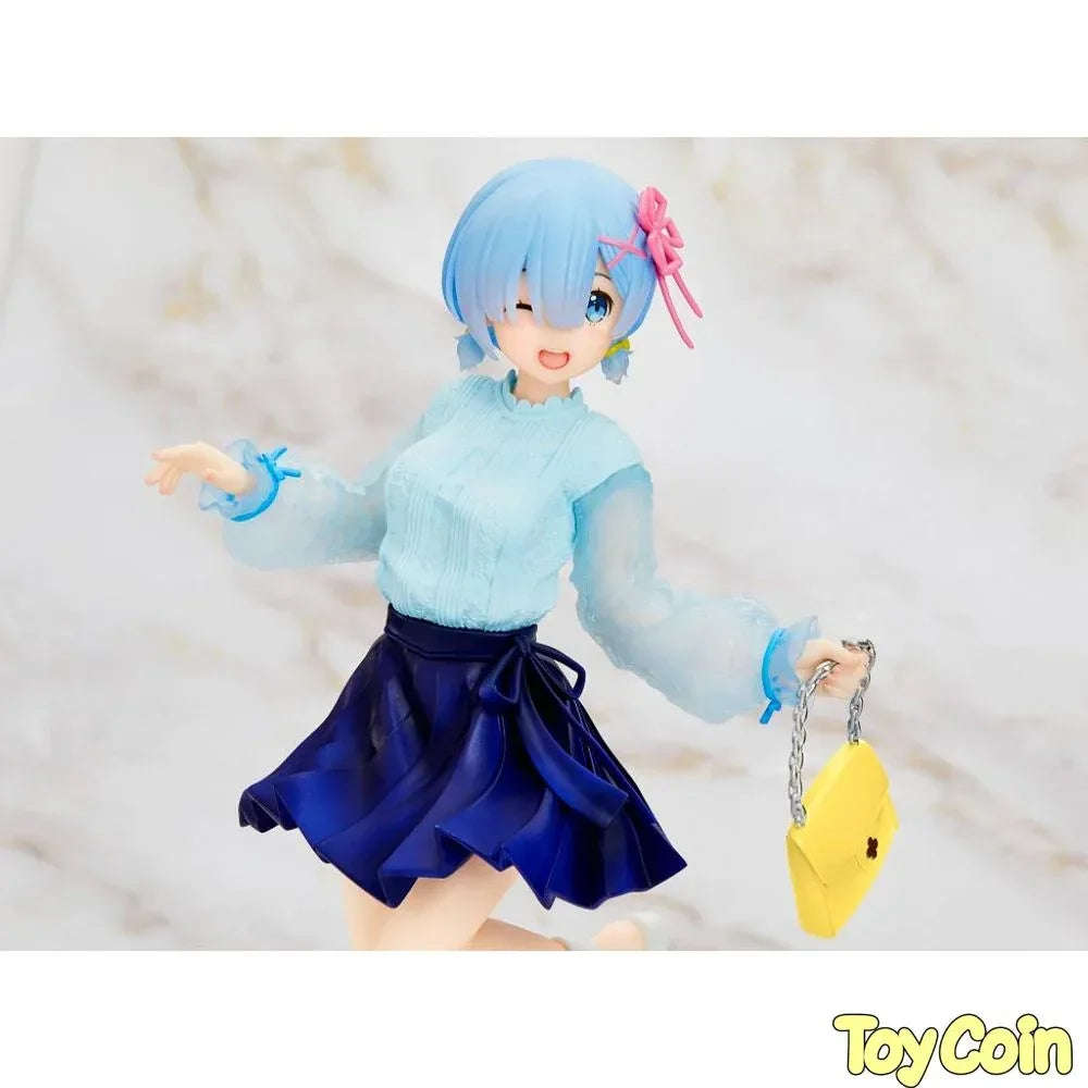 [PRE-OWNED] Rem: Precious Figure Outing Coordination Ver. Renewal by Taito - Shop at ToyCoin