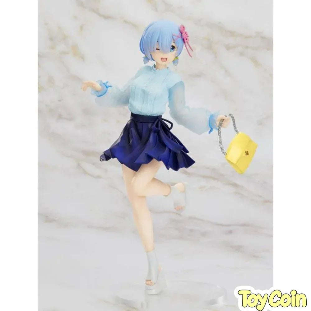 [PRE-OWNED] Rem: Precious Figure Outing Coordination Ver. Renewal by Taito - Shop at ToyCoin