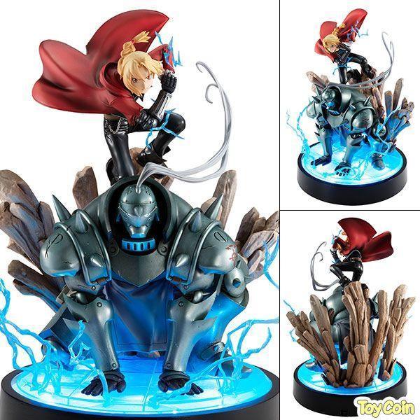 Precious G.E.M. Fullmetal Alchemist Edward & Alphonse Elric Brothers Set by Megahouse - Shop at ToyCoin