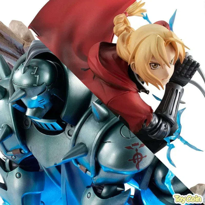 Precious G.E.M. Fullmetal Alchemist Edward & Alphonse Elric Brothers Set by Megahouse - Shop at ToyCoin