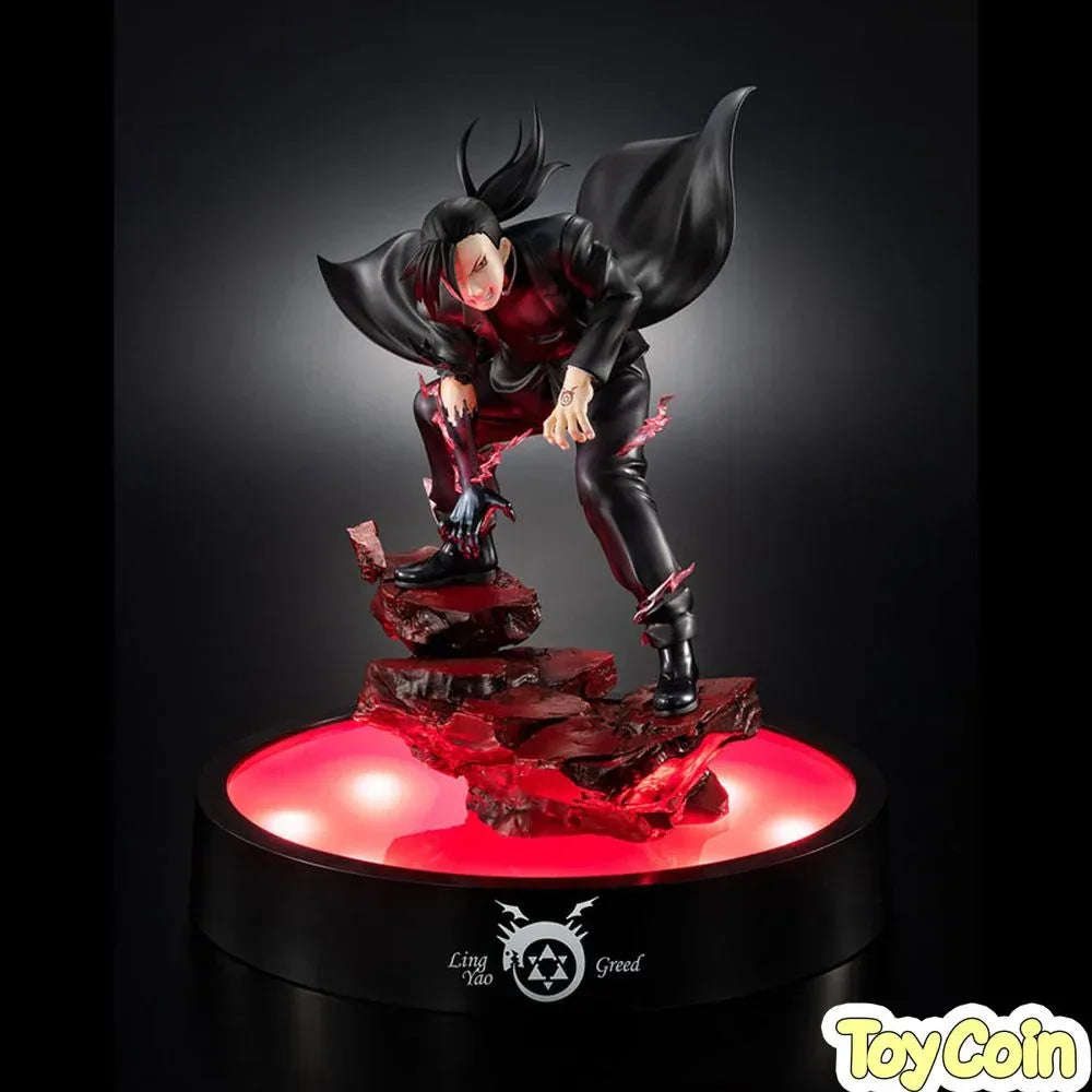 Precious G.E.M. Series: Fullmetal Alchemist Greed (Lin Yao) [w/, Light-up Base] by Megahouse - Shop at ToyCoin