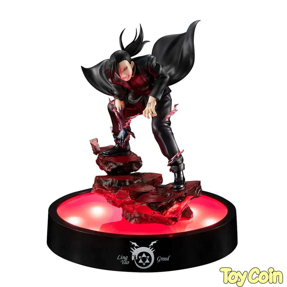 Precious G.E.M. Series: Fullmetal Alchemist Greed (Lin Yao) [w/, Light-up Base] by Megahouse - Shop at ToyCoin