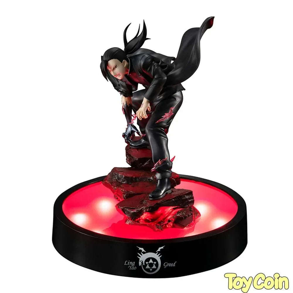 Precious G.E.M. Series: Fullmetal Alchemist Greed (Lin Yao) [w/, Light-up Base] by Megahouse - Shop at ToyCoin