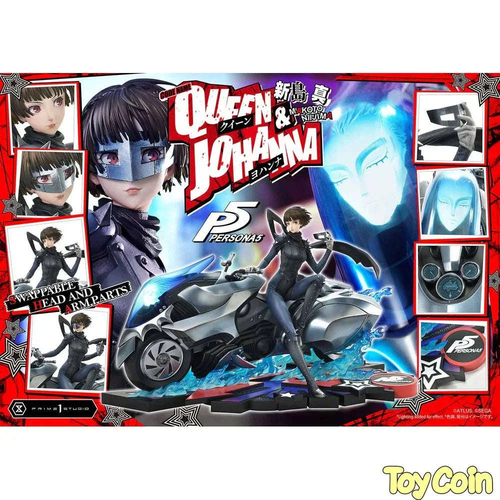 Premium Masterline: Niijima Makoto (Queen) & Johanna by Prime 1 Studio - Shop at ToyCoin