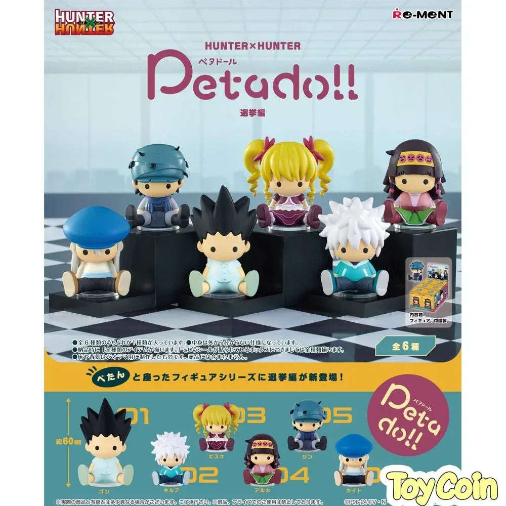 Re-Ment Hunter×Hunter Petadoll Collection 4 by Re-Ment - Shop at ToyCoin
