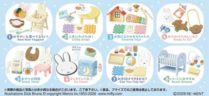 Re-Ment Miffy Baby Room by Re-ment - Shop at ToyCoin