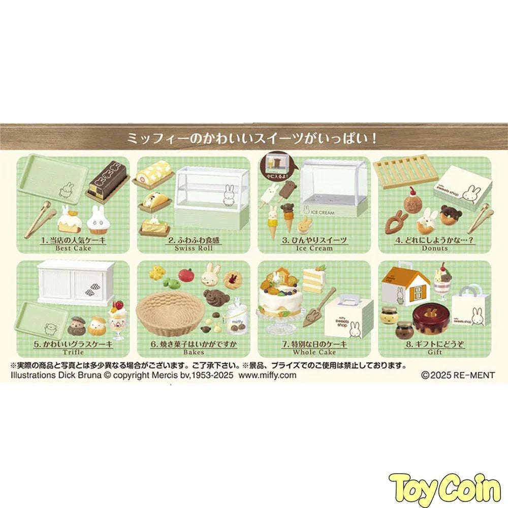 Re-Ment Miffy Sweets Shop by Re-Ment - Shop at ToyCoin