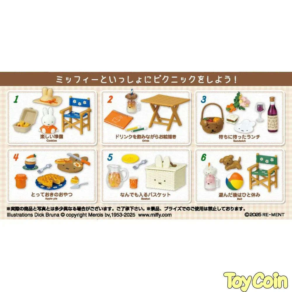 Re-Ment Picnic with Miffy by Re-Ment - Shop at ToyCoin