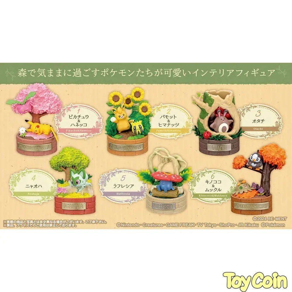 Re-ment Pokemon ~A Little Tale of Forest~ by Re-Ment - Shop at ToyCoin
