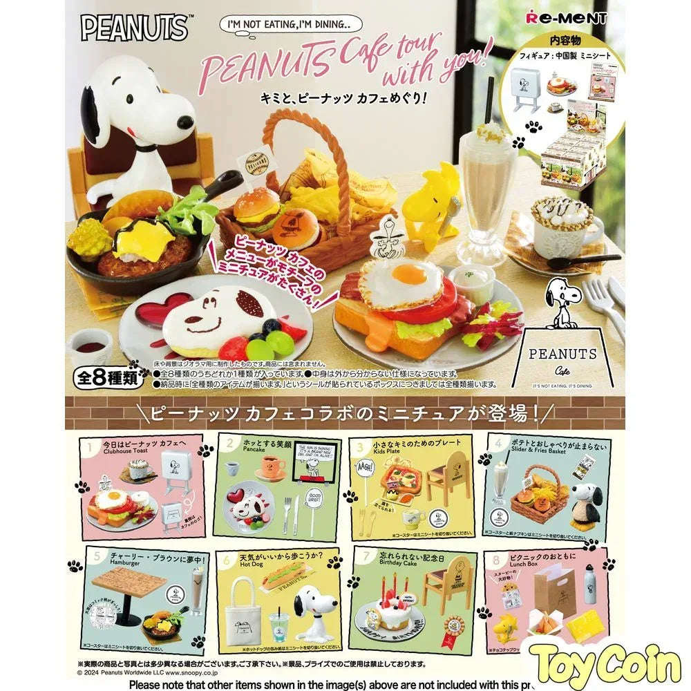 Re-ment Snoopy Peanuts Cafe by Re-Ment - Shop at ToyCoin