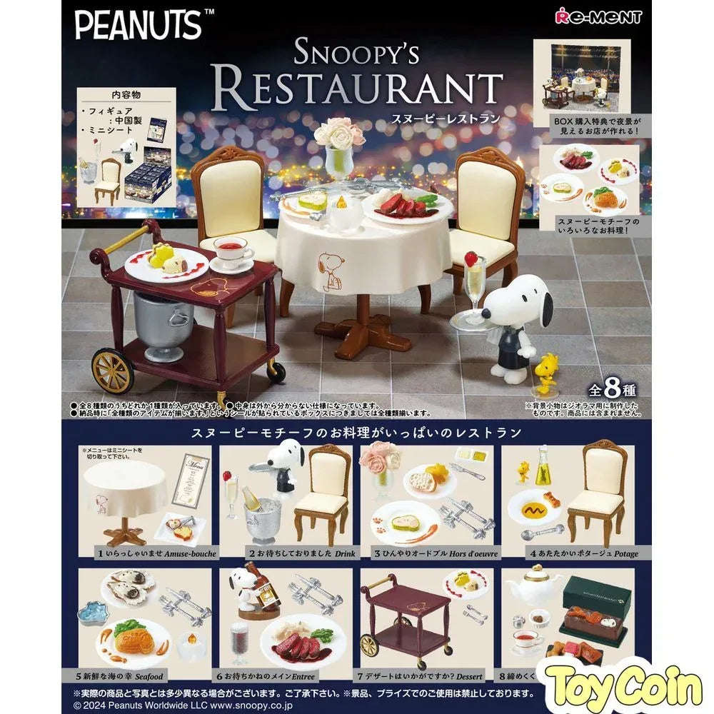 Re-Ment Snoopy Restaurant by Re-Ment - Shop at ToyCoin