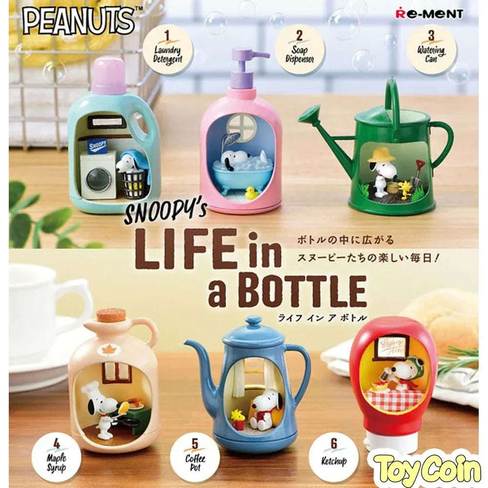 Re-Ment SNOOPY's LIFE in a BOTTLE by Re-Ment - Shop at ToyCoin