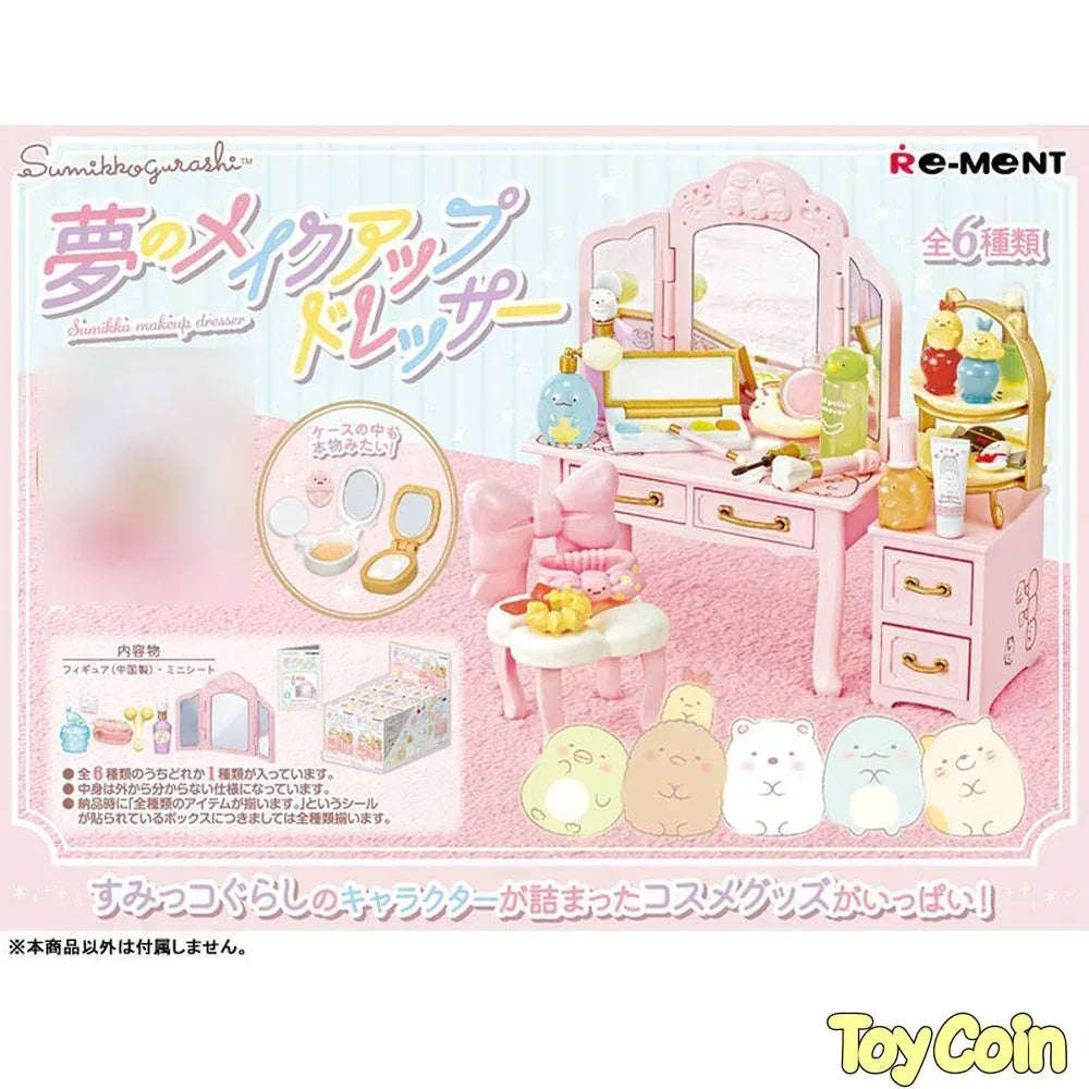 Re-ment Sumikko Gurashi Dream Makeup Dresser by Re-Ment - Shop at ToyCoin