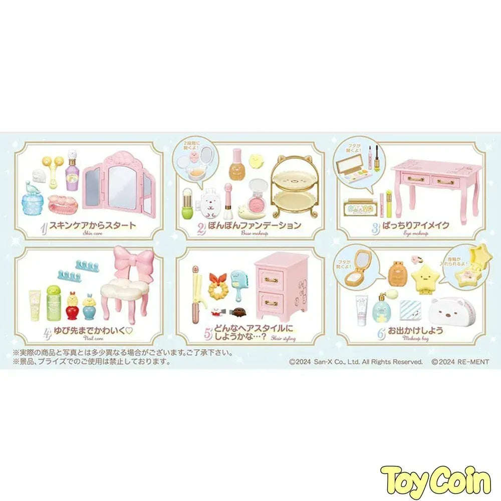 Re-ment Sumikko Gurashi Dream Makeup Dresser by Re-Ment - Shop at ToyCoin