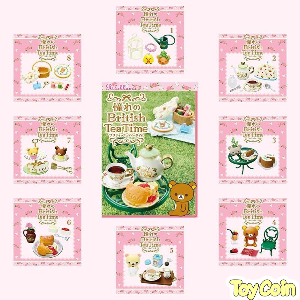 Re-ment: Rilakkuma British Tea Time – ToyCoin
