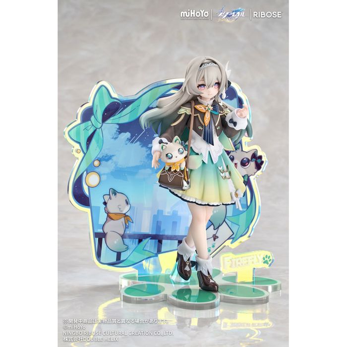 RISE UP+ Chibi Cat Series Figure Firefly Ver. by  RIBOSE 6942630830630 ToyCoin