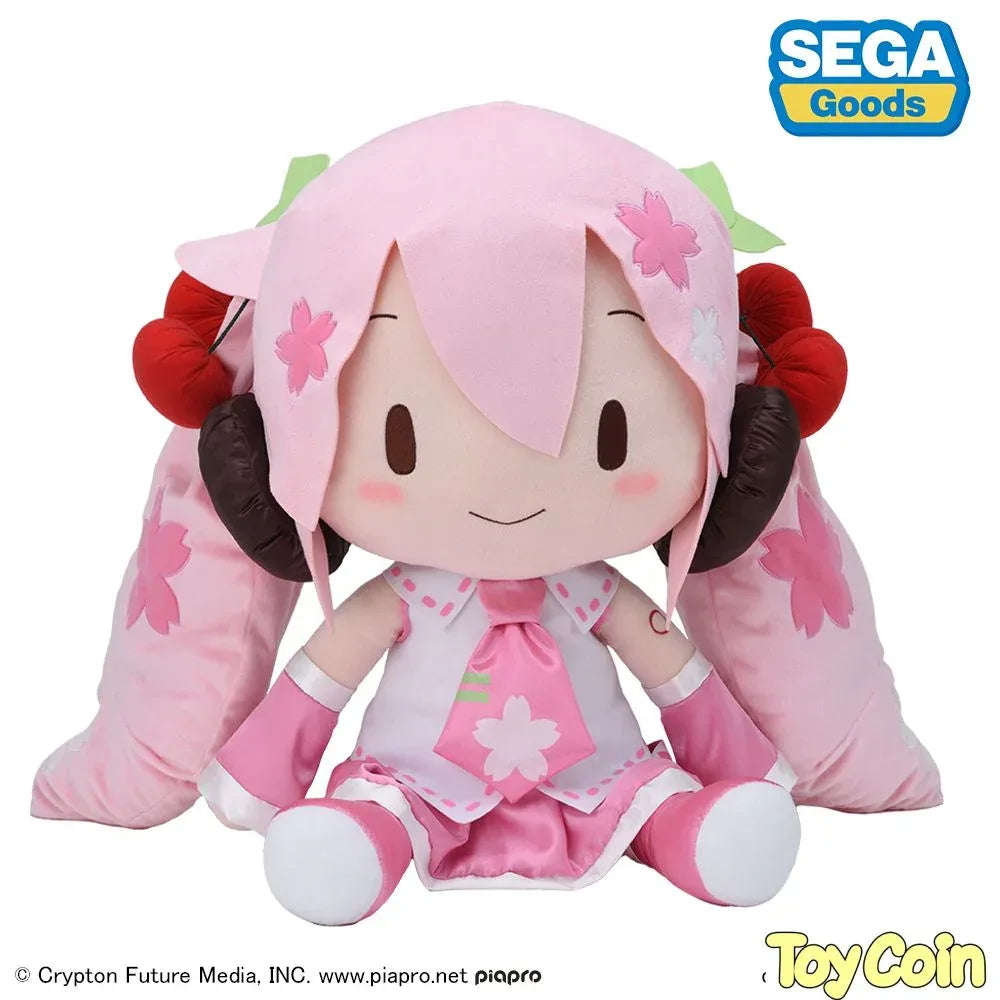 Sakura Miku Fuwa Petit Dodeka Jumbo Plush by SEGA - Shop at ToyCoin