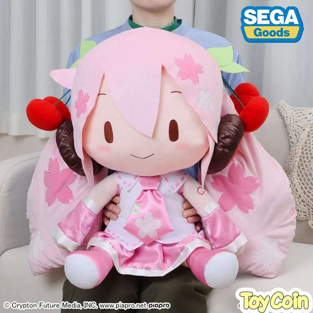 Sakura Miku Fuwa Petit Dodeka Jumbo Plush by SEGA - Shop at ToyCoin