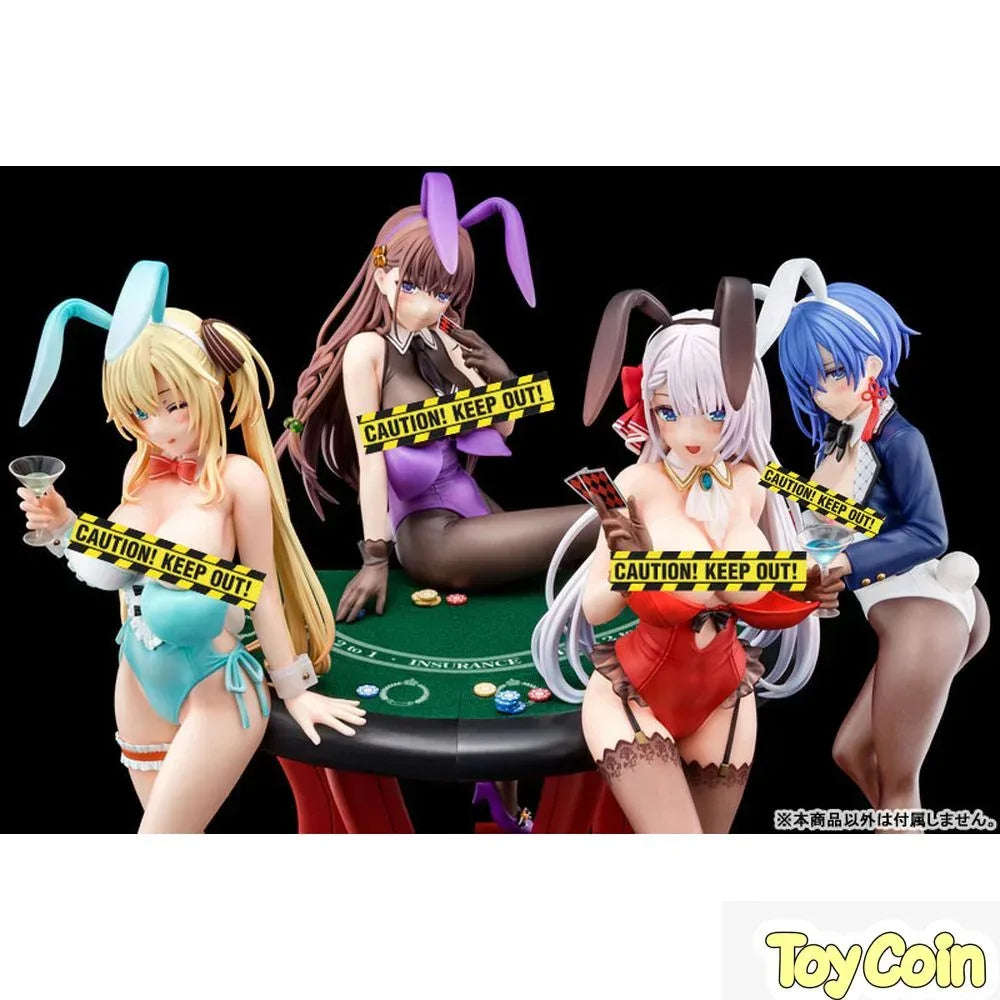 Sakuya Sieglinde Wearing Lapis Lazuli Blue Bunny Costume with Nip Slip Gimmick System by Nippon Columbia - Shop at ToyCoin