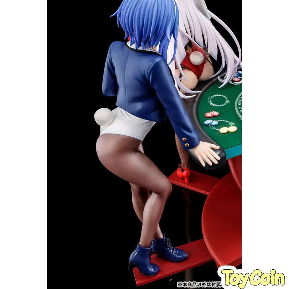 Sakuya Sieglinde Wearing Lapis Lazuli Blue Bunny Costume with Nip Slip Gimmick System by Nippon Columbia - Shop at ToyCoin
